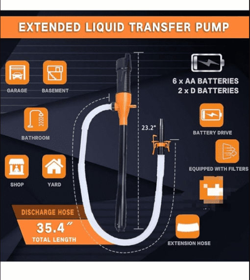 sellouts brand Pumps Portable Battery Powered Liquid Transfer Pump Portable Electric Pump.png