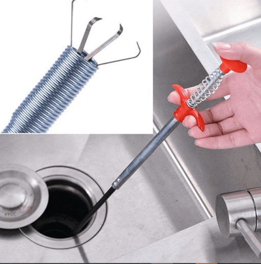 sellouts brand Stainless Steel drain cleaning spring tool.png