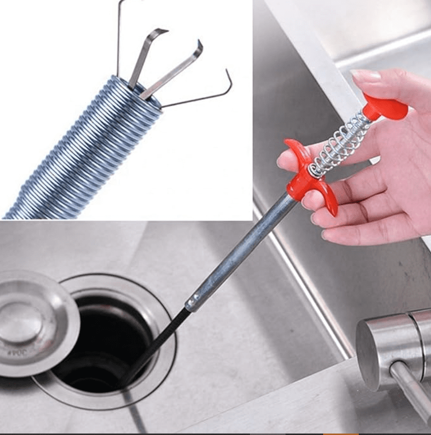 stainless-steel-drain-pipe-cleaning-spring-stick-flexible-durable